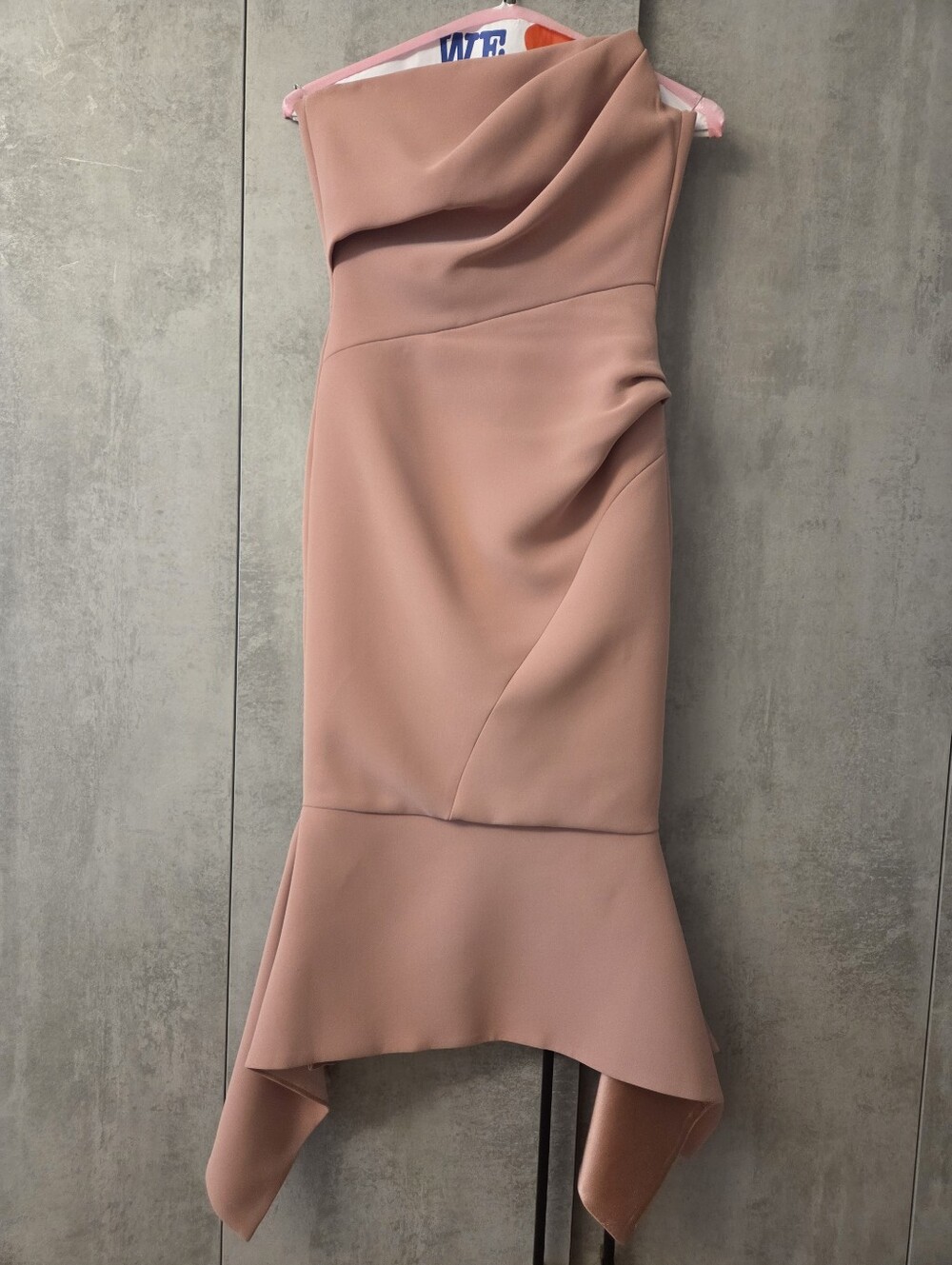 Maticevski Strapless Crepe Gown Size 4